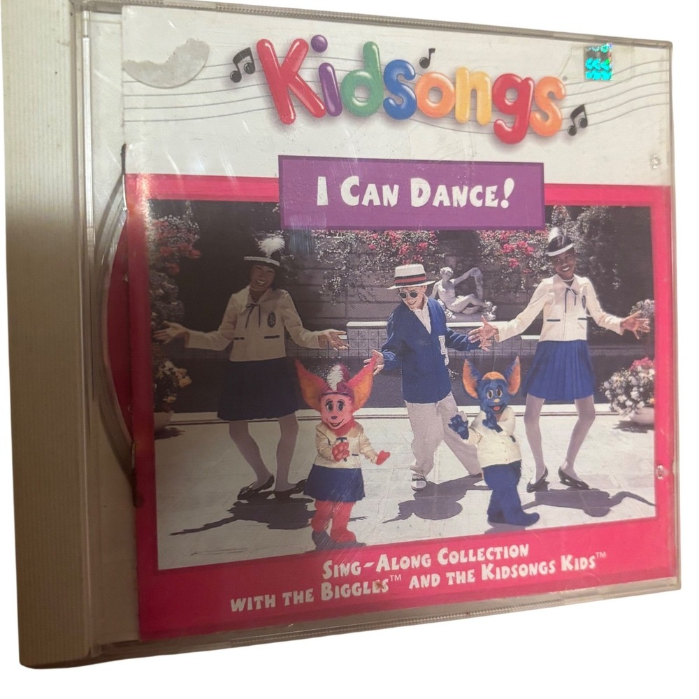 Kidsongs I Can Dance CD 1998 Sony Wonder Sing-Along Collection The Biggles LK